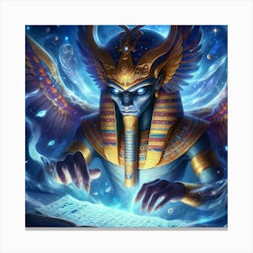 Ancient Egyptian God Amon 1 Canvas Print