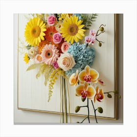 Bouquet Of Flowers 1 Canvas Print