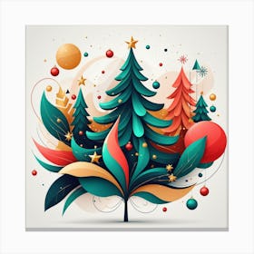 Christmas Tree Canvas Print