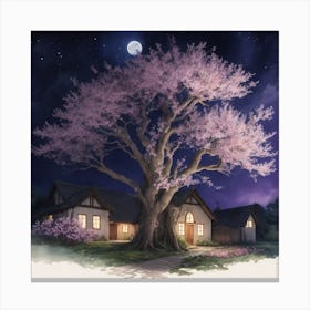 Cherry Blossom Tree 1 Canvas Print