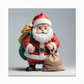 Santa Claus 3 Canvas Print