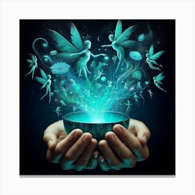 Fairy Bowl Canvas Print