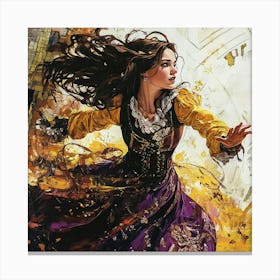 Beauty And The Beast Canvas Print