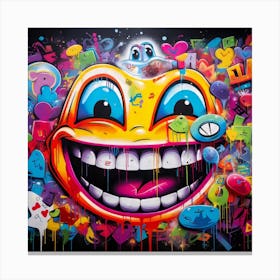 Graffiti Art 4 Canvas Print