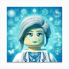 Lego Doctor Canvas Print