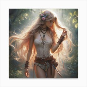 Elven Beauty 2 Canvas Print