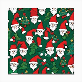 SANTA CLAUSE WALL ART Canvas Print