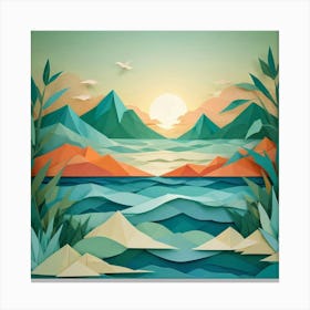 Paper Canvas Print