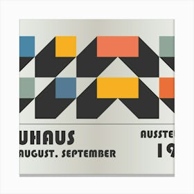 Bauhaus Style 29 Canvas Print