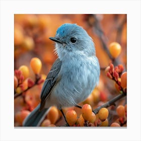 Bluebird Canvas Print