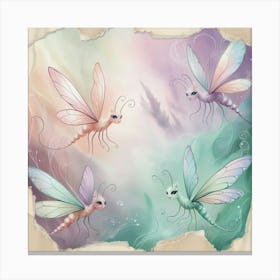 Dragonflies Canvas Print