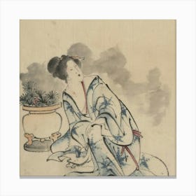 Geisha 10 Canvas Print