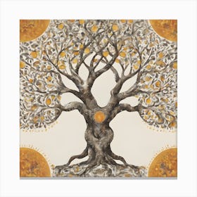 Tree Of Life 28 Canvas Print