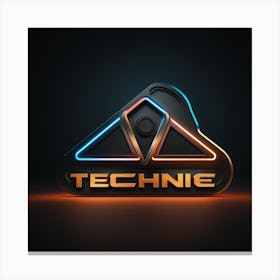 Technie Logo Canvas Print