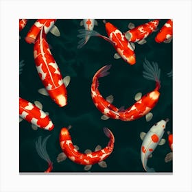 Koi Fish 111 Canvas Print