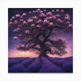 Magnolia Tree 1 Canvas Print