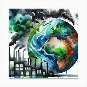 World Environment Day Concept Canvas Print