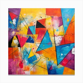 Juangisme Mindless Journey Abstract Art #2 Canvas Print