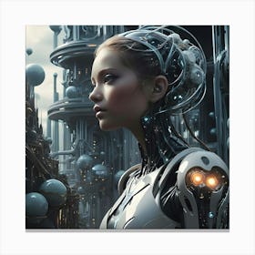Future Synthesis 7 Canvas Print