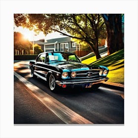 Ford Mustang 5 Canvas Print