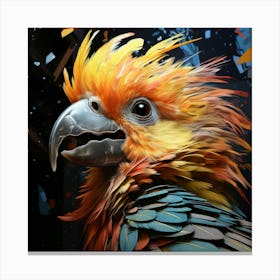 Parrot 4 Canvas Print