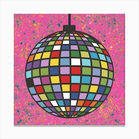 Disco Ball 26 Canvas Print