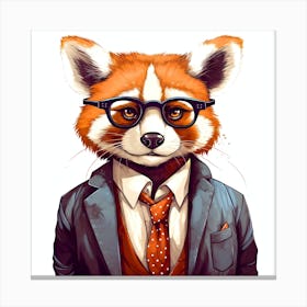 Red Panda 2 Canvas Print