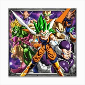 Dragon Ball Z 4 Canvas Print