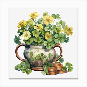 Blooming Tea (8) Canvas Print