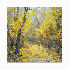 Autumn Path Canvas Print