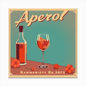 Apero Canvas Print