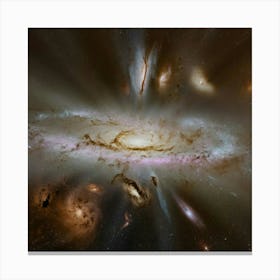 Nasa Galaxy Canvas Print