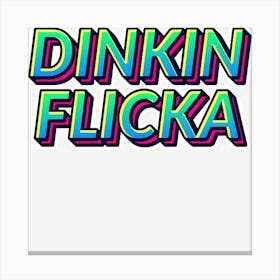 Dinkin Flicka The Office Canvas Print