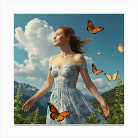 Butterfly Canvas Print