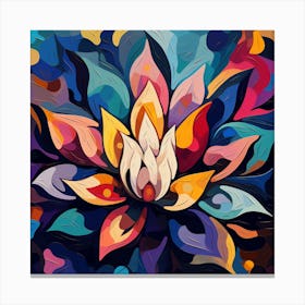 Lotus Flower 39 Canvas Print