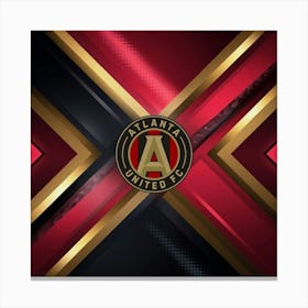 Atlanta United FC Logo Wall Art 4 Canvas Print