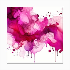 Abstract Watercolor Painting Canvas Print