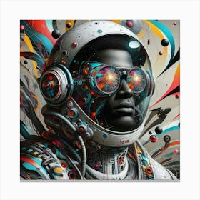 Afronaut Canvas Print