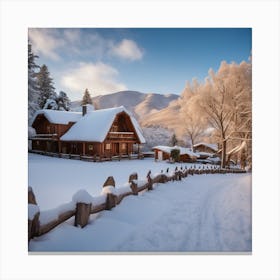 Rancho Nevado Canvas Print