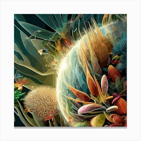 Flowerpower Canvas Print