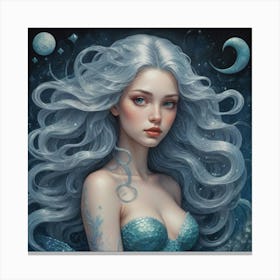 Mermaid 1 Canvas Print