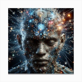 Human Brain Canvas Print