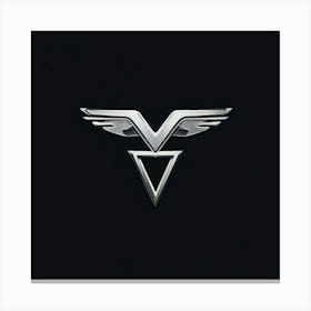 V Logo 1 Canvas Print