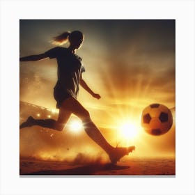 A golden ball 2 Canvas Print