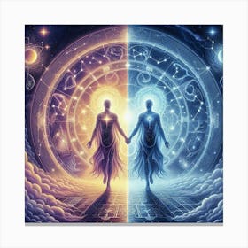 Two People Holding Hands 3 Canvas Print