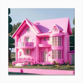 Barbie Dream House (212) Canvas Print