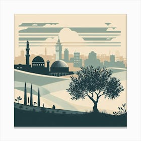 Jerusalem City 1 Canvas Print