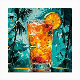 Tequila Cocktail Canvas Print