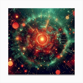 Radiant Sparks 23 1 Canvas Print