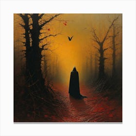 'Darkness' 4 Canvas Print